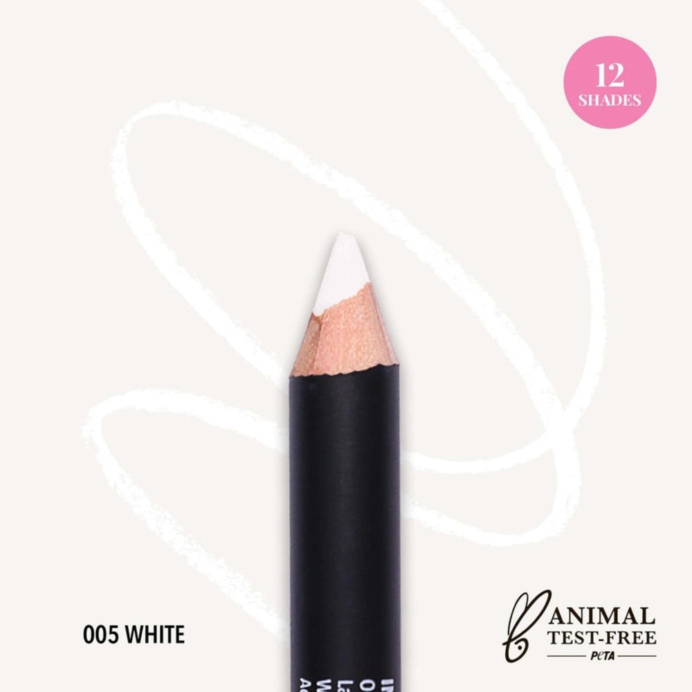 MOIRA Eye Exposure Pencil Long-Lasting Creamy White Eyeliner Bold Defined Eyes